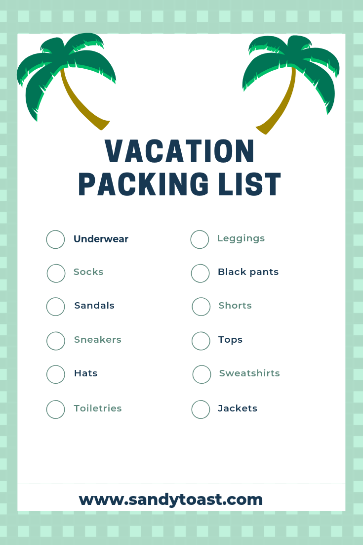 Step by Step Guide to Packing for Your Next Big Trip – Sandy Toast